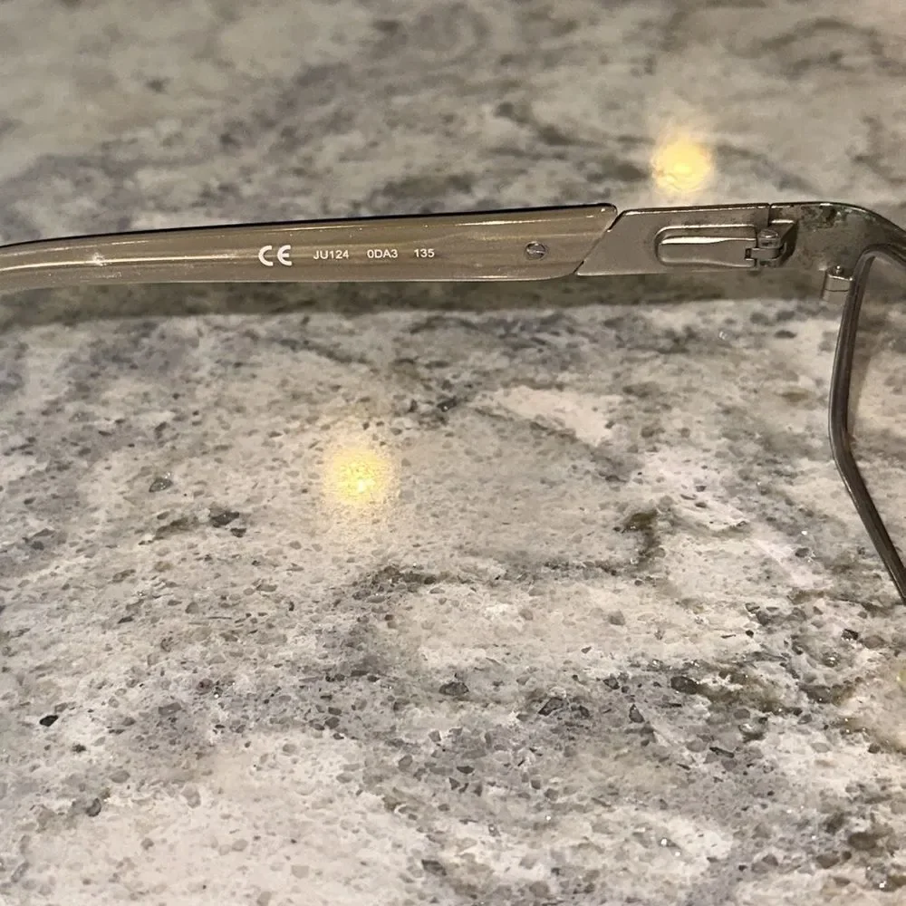 Juicy Couture Women’s Eyeglasses Frames JU124 ODA3 Brown/Gold 135 Prescription